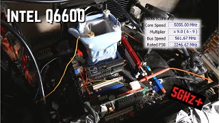 Intel Core 2 Quad Q6600 in 2021  Overclocking to 5GHz on LN2 [upl. by Anaj261]