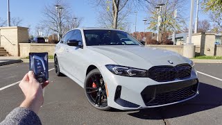 2024 BMW M340i xDrive Start Up Exhaust Walkaround Test Drive and Review [upl. by Lecrad]