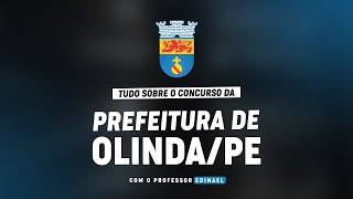 CONCURSO PREFEITURA DE OLINDAPE  PLANEJAMENTO DE ESTUDOS [upl. by Ainomar]