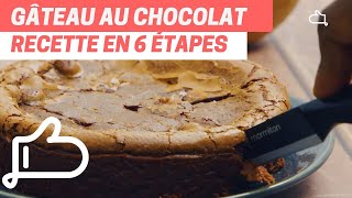 Recette Facile  Gâteau au Chocolat Fondant en 6 Étapes [upl. by Mascia]