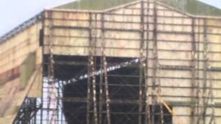 Cardington shed hangar restoration diaries 09052013 [upl. by Quick]