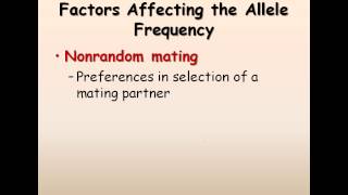 20 Population genetics [upl. by Eliot726]