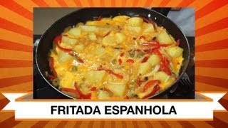 Receita de Fritada Espanhola  Web à Milanesa [upl. by Ebonee766]