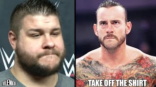 Kevin Owens  When CM Punk Got Very Upset Over a TShirt [upl. by Atikihs143]