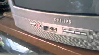 Falla tv philips problema ajuste de focusscreen flyback [upl. by Halueb]