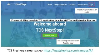 TCS Form  How to fill TCS NextStep Application Form step by step  HR Pick  V2 [upl. by Ainaj737]