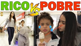 RICO VS POBRE NO SHOPPING 2 [upl. by Acissj]