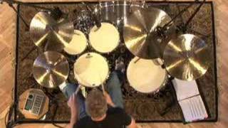 Sixteenth Note Accent Drum Fills  Drum Lessons [upl. by Carli]