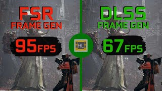 FSR 3 vs DLSS 3 FRAME GENERATION ON RTX 4070 [upl. by Oilut]