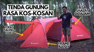 SUDAH PAKAI ALLOY  REVIEW TENDA FORESTER ENIGMA MARK II [upl. by Einatirb178]