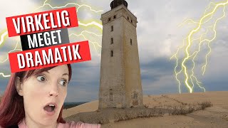 Dramatisk tur til Rubjerg Knude Fyr 😱 [upl. by Nalyr759]