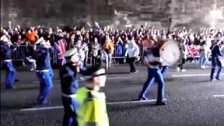 Famine Song at Glasgow Orange march [upl. by Leeban447]