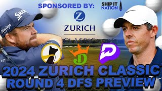 2024 Zurich Classic Round 4 Preview  Live Chat Draftkings DFS Showdown Underdog  Prize Picks Props [upl. by Smith490]