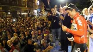 Entretien avec Tony Gallopin vainqueur du critérium de Lisieux 2014 [upl. by Lebasi544]