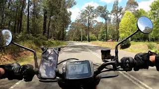 Riding my Indian FTR 1200 s around the Kinglake area [upl. by Fitzger]