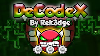 Geometry Dash 20 Demon  DecodeX by Rek3dge  GuitarHeroStyles [upl. by Drugi]