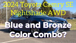 2024 Toyota Camry SE Nightshade AWD [upl. by Eanod497]