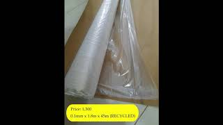 POLYETHYLENE SHEET FOR CONSTRUCTION AND FARMING [upl. by Iridis]