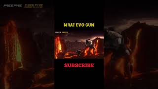 M4A1 EVO GUN🦖  FREE FIRE MAX🔥 [upl. by Ericksen]