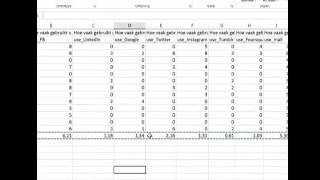 GemiddeldenIntervalLikert in Excel [upl. by Dyolf]