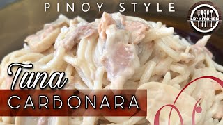 HOW TO MAKE CREAMY TUNA CARBONARA  EASY RECIPE amp PROCEDURE  LD’s kitchen [upl. by Cope]