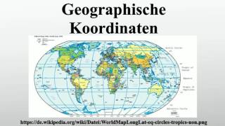 Geographische Koordinaten [upl. by Riggs]