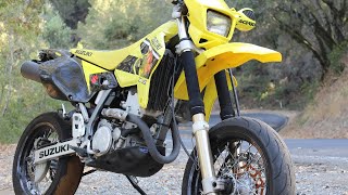 DRZ400 Supermoto Build S to SM Conversion [upl. by Iniffit]