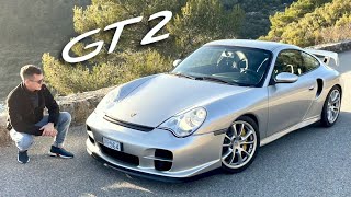 Essai Porsche 996 GT2  MERGUEZ ALLEMANDE [upl. by Jasisa]