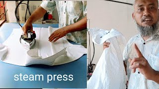 shirt press kaise kareshirt ironing and folding easy methodshirts strihow to iron shirt [upl. by Thury]