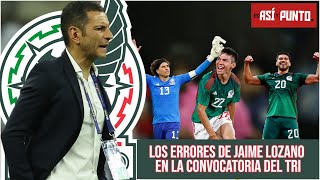 MEMO Ochoa CHUCKY Lozano y HENRY Martín tienen que estar en la COPA AMÉRICA  Es Así y Punto [upl. by Greer262]