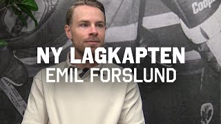 Emil Forslund  Ny lagkapten i Nybro Vikings [upl. by Annaiv]