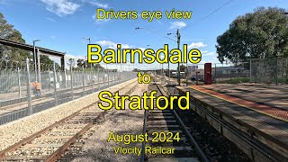 Drivers eye view Bairnsdale to Stratford Aug 2024 [upl. by Mohandas]