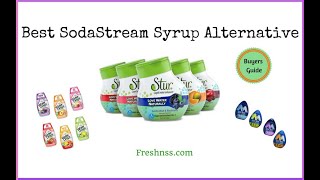 Best SodaStream Syrup Alternative 2022 Buyers Guide [upl. by Esele]