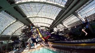 Linetech Ziplines at West Edmonton Mall [upl. by Diet]