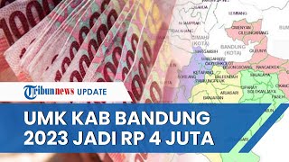 Tok UMK 2023 Kab Bandung Naik Rp 273 Ribu Kini Jadi Rp 4 Juta Berlaku per 1 Januari 2023 [upl. by Ahsehat16]