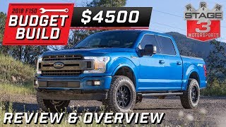 2018 Ford F150 Budget Build Review amp Overview 4500 [upl. by Neeruan]