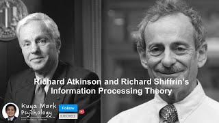 Atkinson and Shiffrins Information Processing Theory Cognitive Theory [upl. by Sykes]