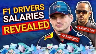 Shocking 2024 F1 Salaries Revealed [upl. by Wieren]