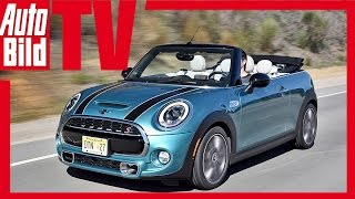 Mini Cooper S Cabrio 2016  Review Fahrbericht Test Sound [upl. by Gardy]