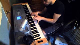 Apple Bottom Jeans piano cover by Or Moyal and his dog [upl. by Landau120]