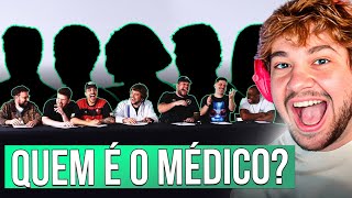 O DIA QUE PARTICIPEI DO AQUELES CARAS  QUEM É O MÉDICO  React [upl. by Demetri770]