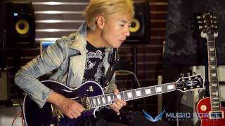 MusicForce Love Story  NEXT Kim Se Hwang Gibson Les paul Axcess Custom [upl. by Acirrej]