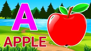 A for apple  अ से अनार  abcd  phonics song  a for apple b for ball c for cat  abcd song  abcde [upl. by Akerley254]