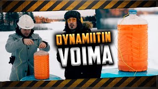 Näin räjähtää dynamiitti Tuotetietoa ja räjähdyksiä [upl. by Milstone979]