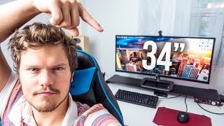 LG 34quot Ultrawide IPS Monitor Review  The Best Monitor for Multitasking [upl. by Ahcsap]