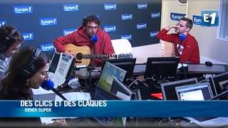 Didier Super  Cest la droite et la gauche Live Europe 1 [upl. by Jeno]