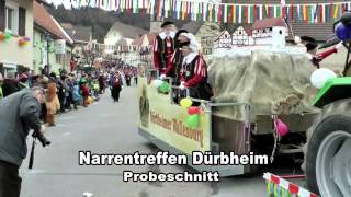 Narrentreffen Dürbheim Probeschnitt NZ Dürbheim Mariazell [upl. by Bambie]