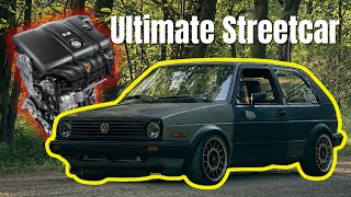 I Built the ULTIMATE Street Car A 200HP Mk2 Golf GTI Build Overview and Review [upl. by Argela]