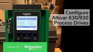 Configuring Altivar 630930 Process Drives for HMI Dial Speed Control  Schneider Electric Support [upl. by Rodoeht]