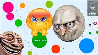 Agario  TROLLING TEAMS 3 Agario Funny Moments [upl. by Herrah]